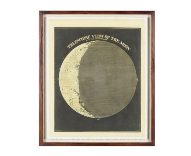 Telescopic View of the MoonCirca 1872